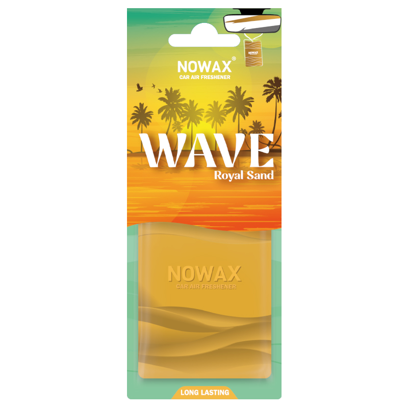 Ароматизатор пластиковый Nowax серия Wave - Royal Sand NX07780 image