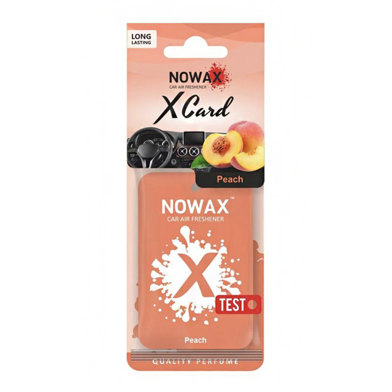 Ароматизатор Nowax X Card Peach сухий, NX07802 image
