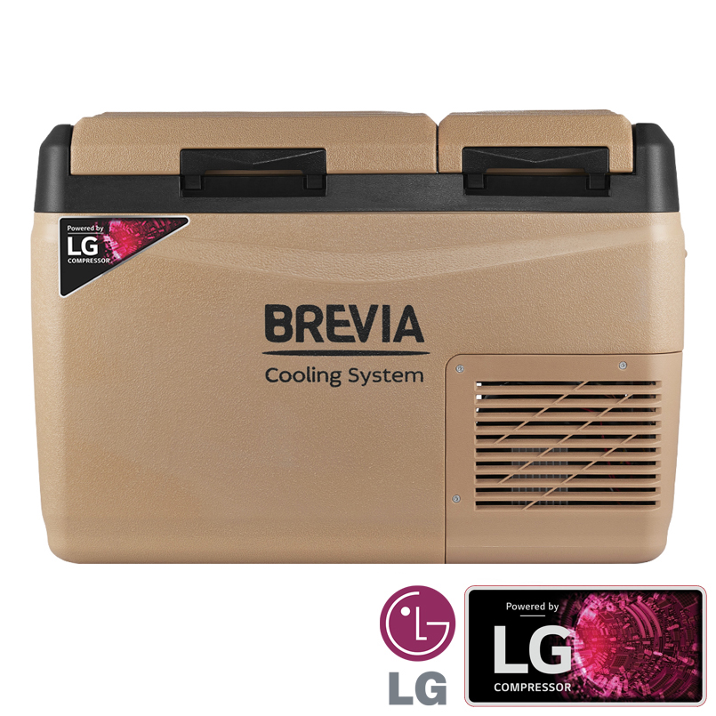 Car refrigerator Brevia 31L (LG compressor), two-compartment, 23335 image